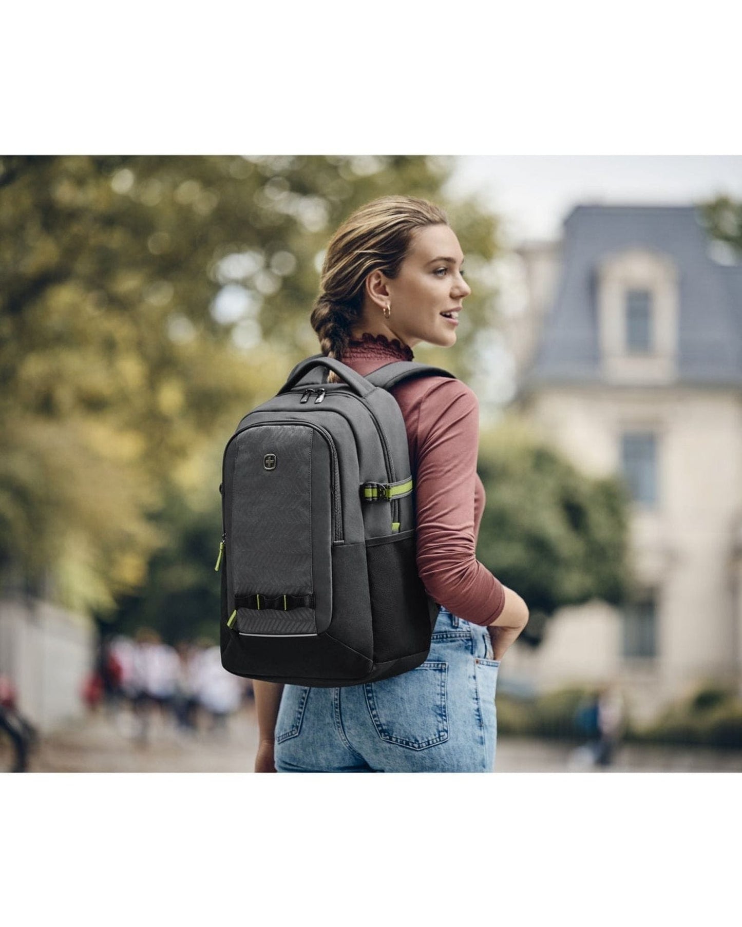 Wenger Ryde 16" Laptop Backpack with Tablet Pocket Anthracite - 611990