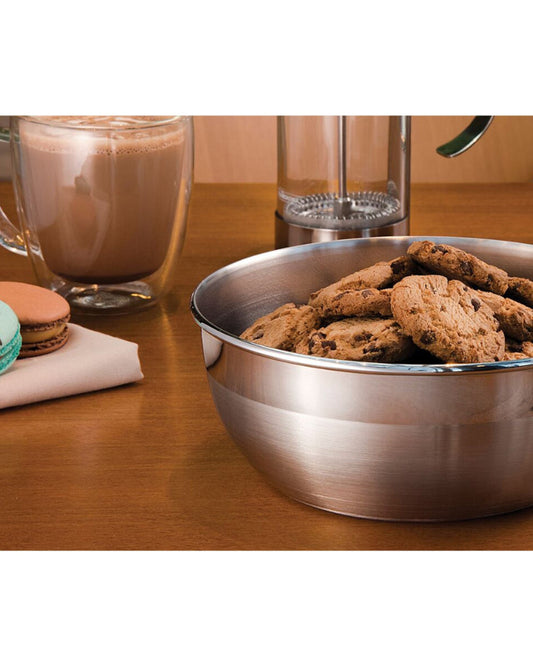 Tramontina Freezinox Round Stainless Steel Container With Matte Finish, Without Lid, 22 cm And 2.9 L