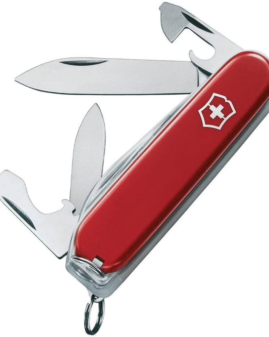 Victorinox Swiss Army Knife Recruit 84mm Red With 10 Functions - 0.2503.B1