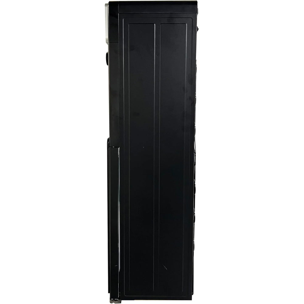 Hoover Bottom Loading Water Dispenser , 3 Water Spouts for Hot, Cold, ,Child Safety Lock ,Stretched Stainless Cold Tank, 1 Year Warranty ,Colorful Tempered Glass Navy Blue - HWD-SBL-02N