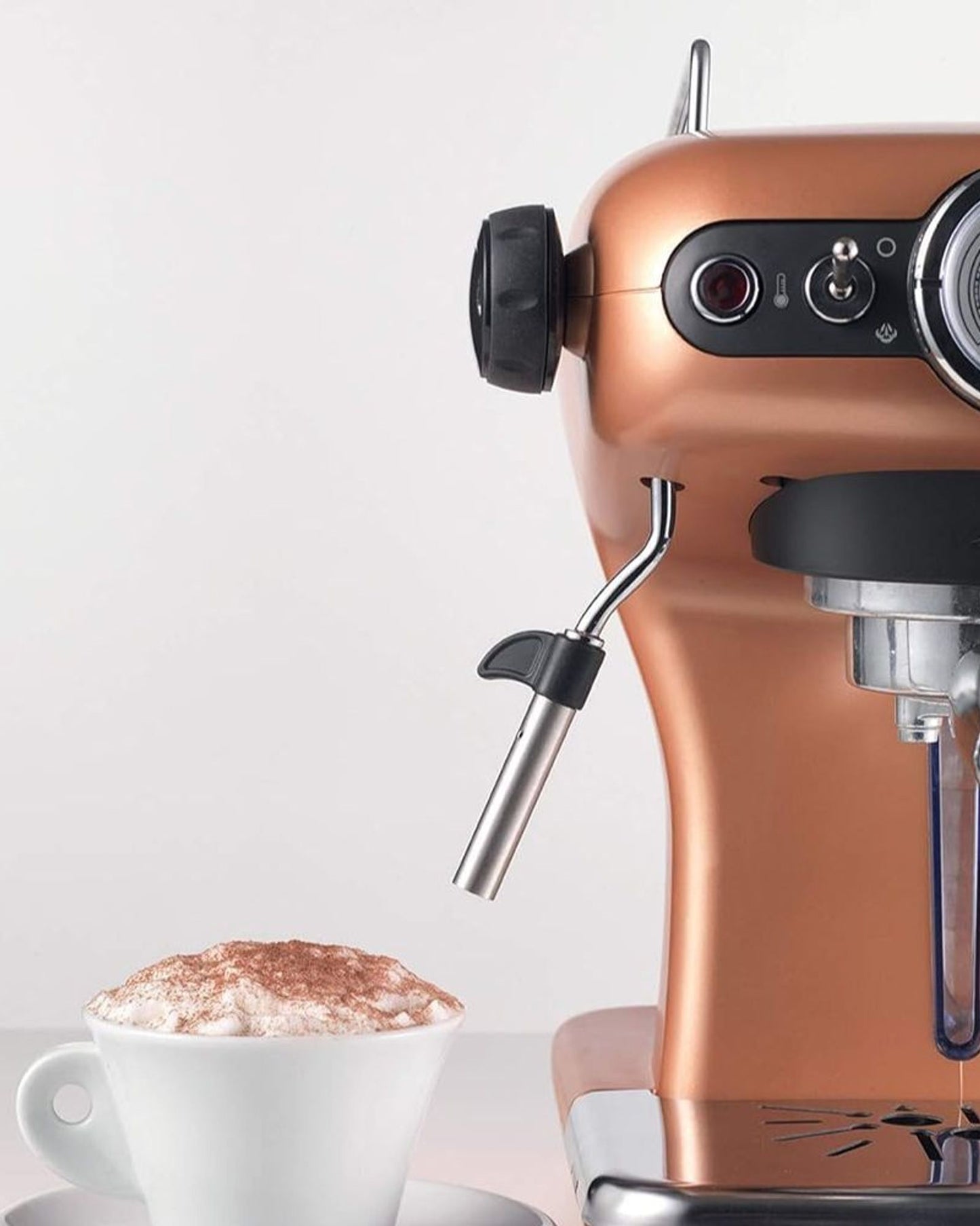 Ariete Classica Espresso Coffee Maker Copper 1389A