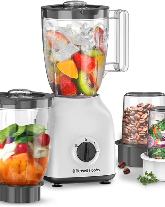 Russell Hobbs 4 in 1 Blender with 2 Multi Mills