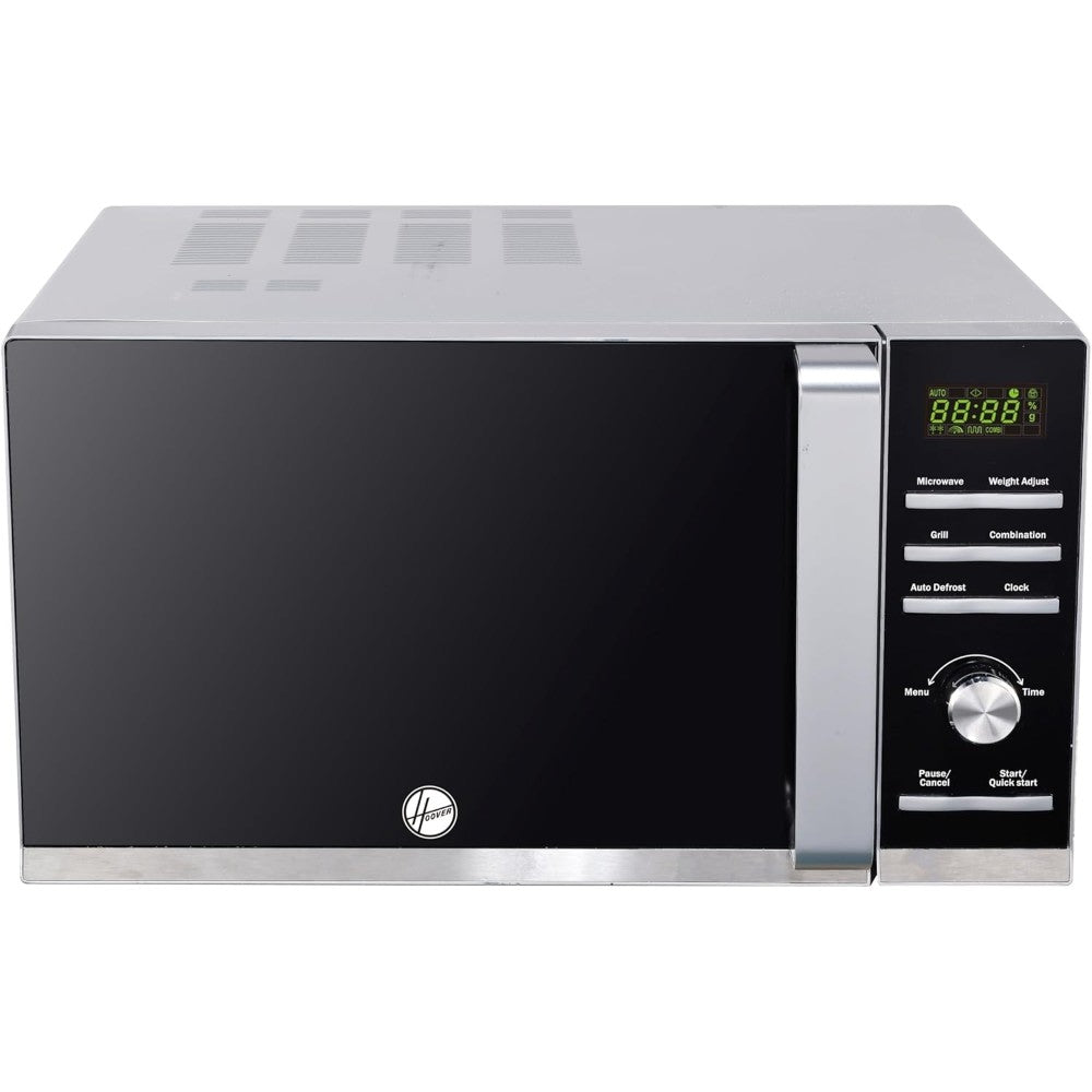 Hoover 25L Digital Microwave with Grill Oven - HMW-M25G-S, 900W Power, Defrost, Grill Function, Digital Button Control, Black