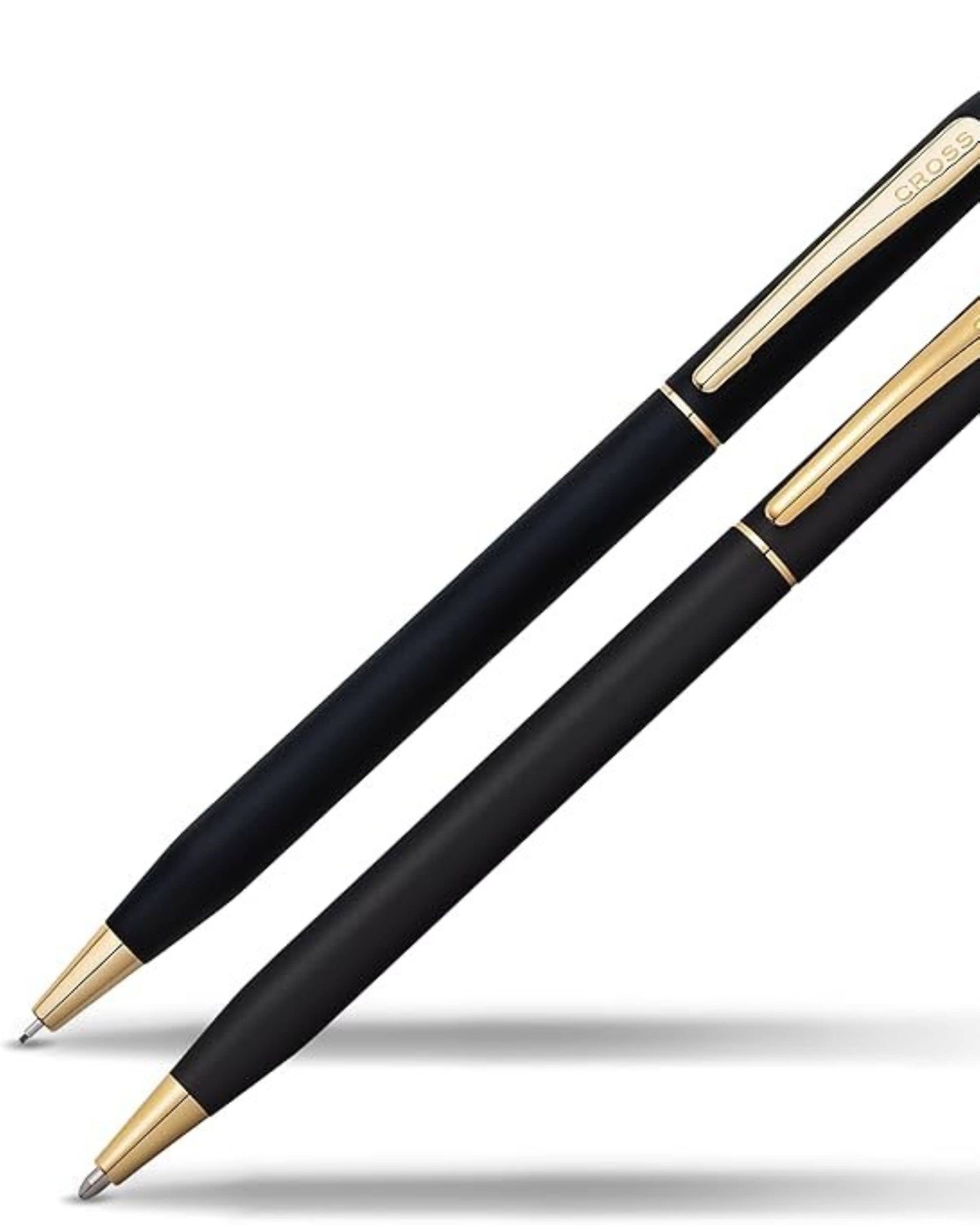Cross Classic Century® Cross Classic Black With 23Kt Gold-Plated Appointments Ballpoint And 0.7Mm Pencil Set