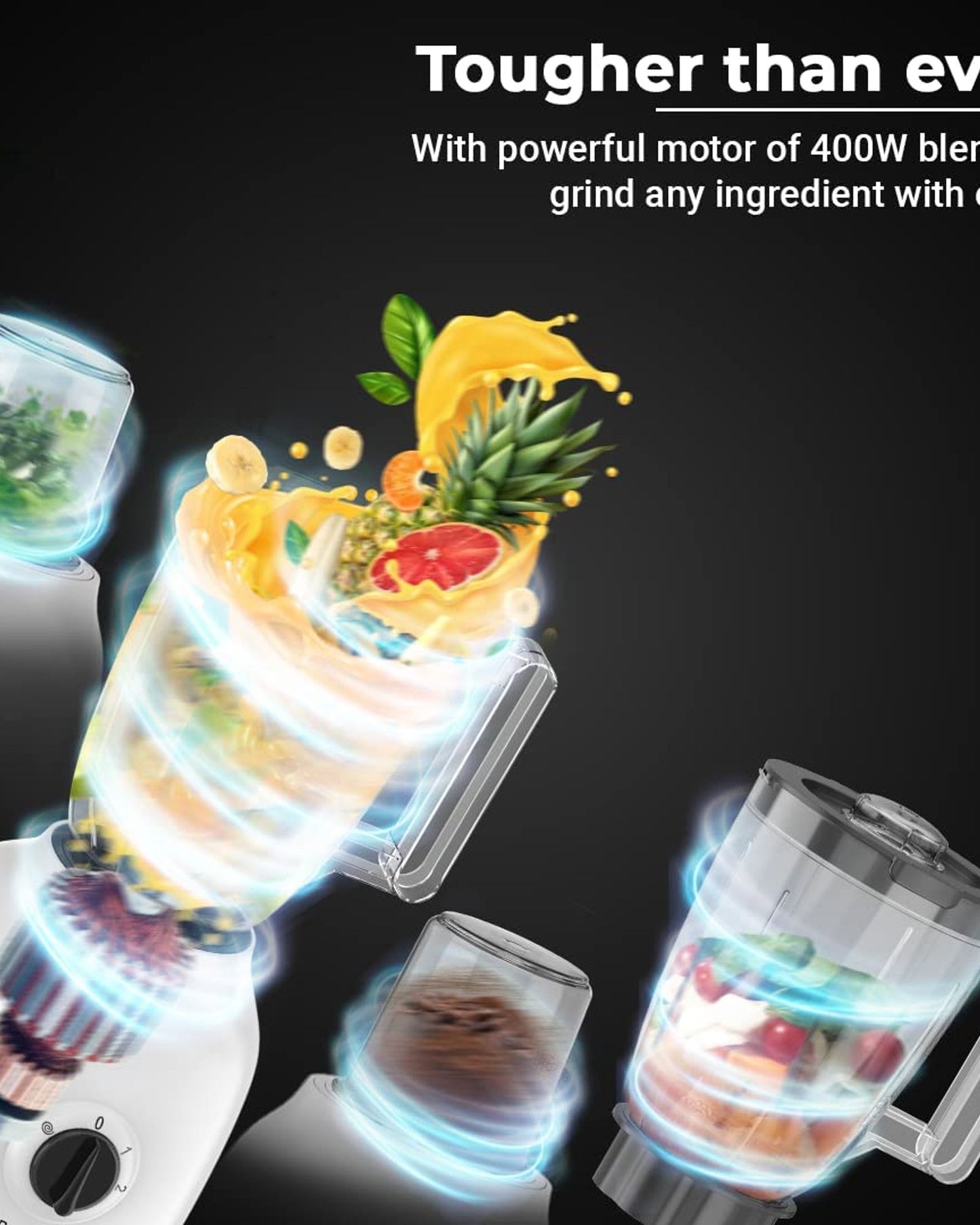 Russell Hobbs 4-in-1 Blender with Multi Mills