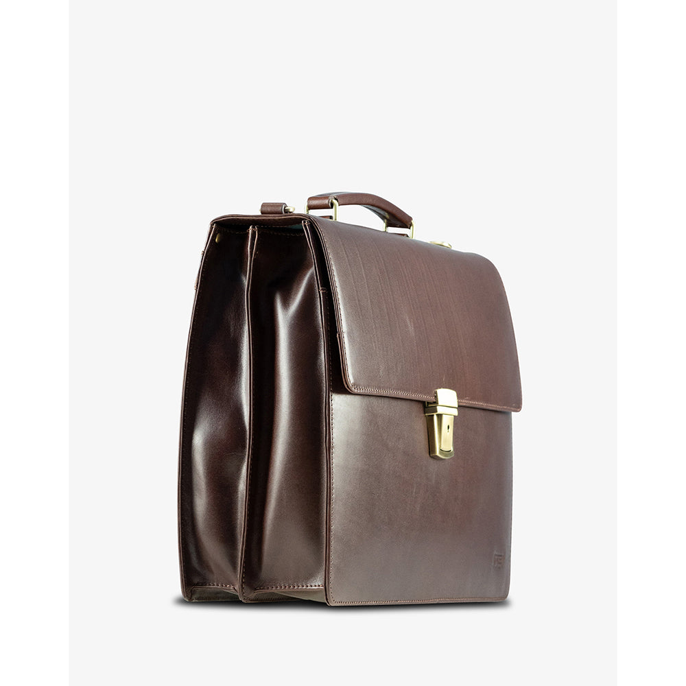 Jost Skagen 2 Compartment Leather Business Briefcase Bag