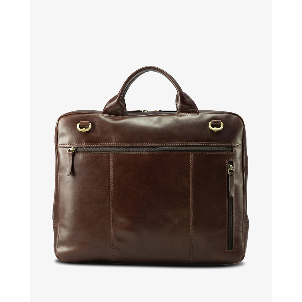 Jost Skagen 1 Compartment Leather Business Briefcase Bag