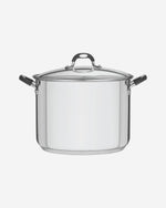 Tramontina Brazil  Solar Silicon 30cm 15.4L Stainless Steel Stock Pot with Tri-ply Bottom