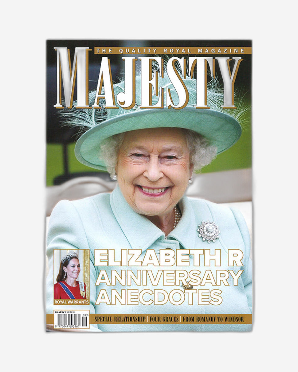 Majesty Uk September 2025