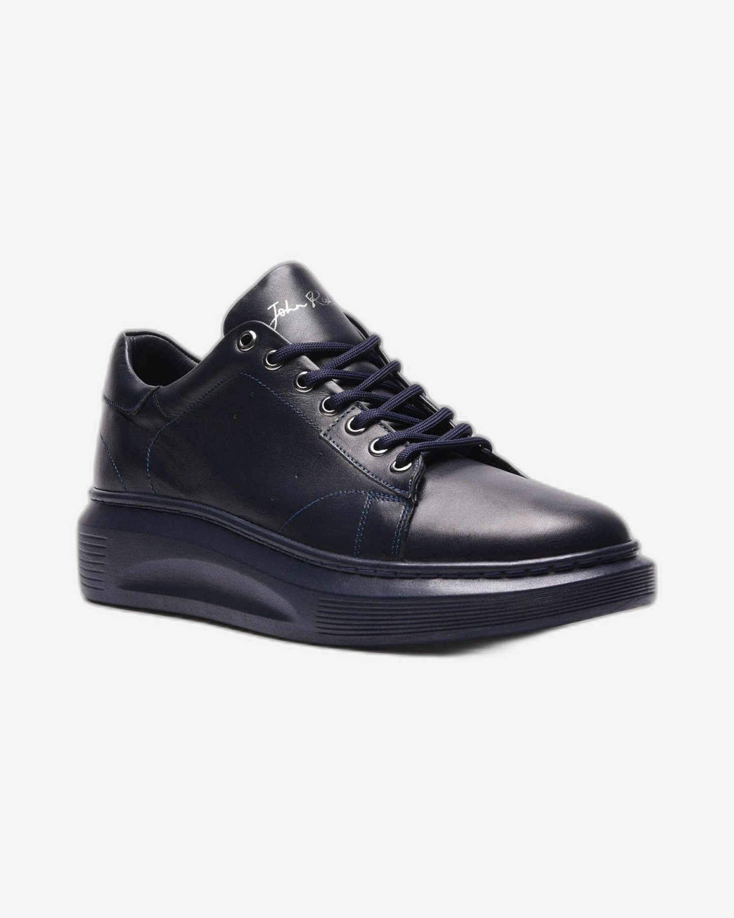 John Richardo Mens Sneakers Navy Blue -17265-2