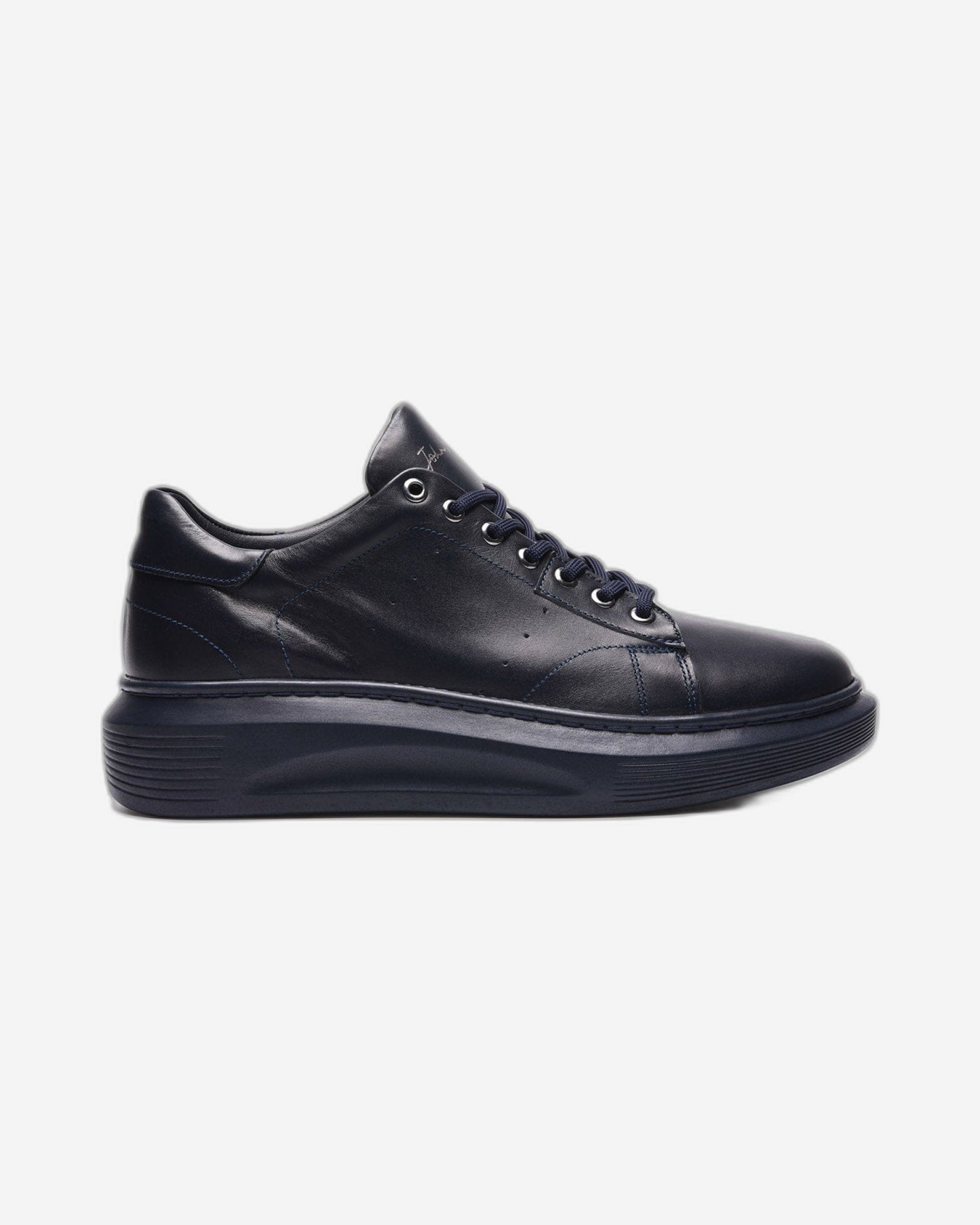 John Richardo Mens Sneakers Navy Blue -17265-2
