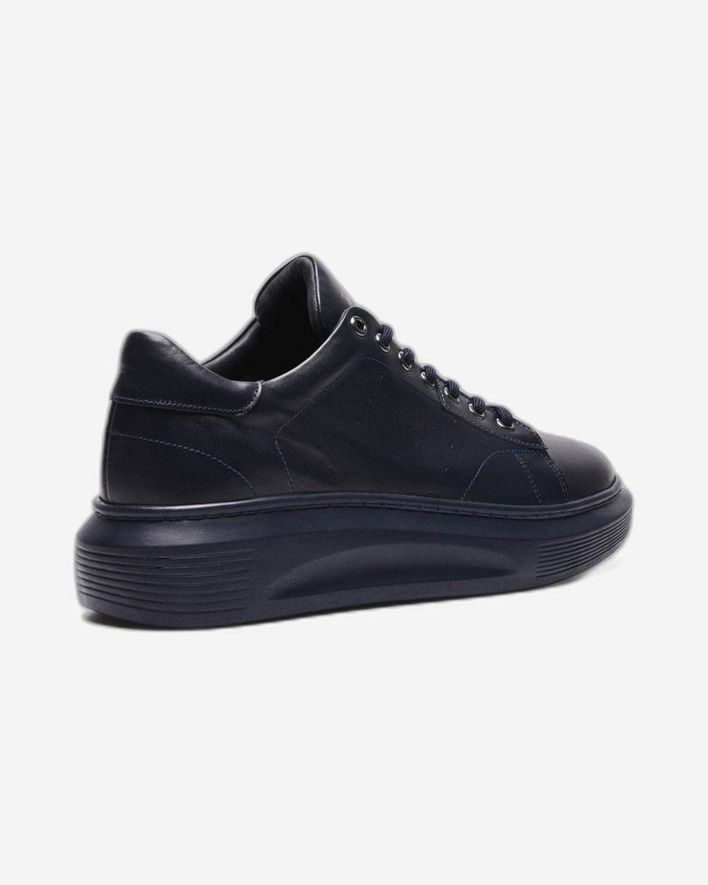 John Richardo Mens Sneakers Navy Blue -17265-2