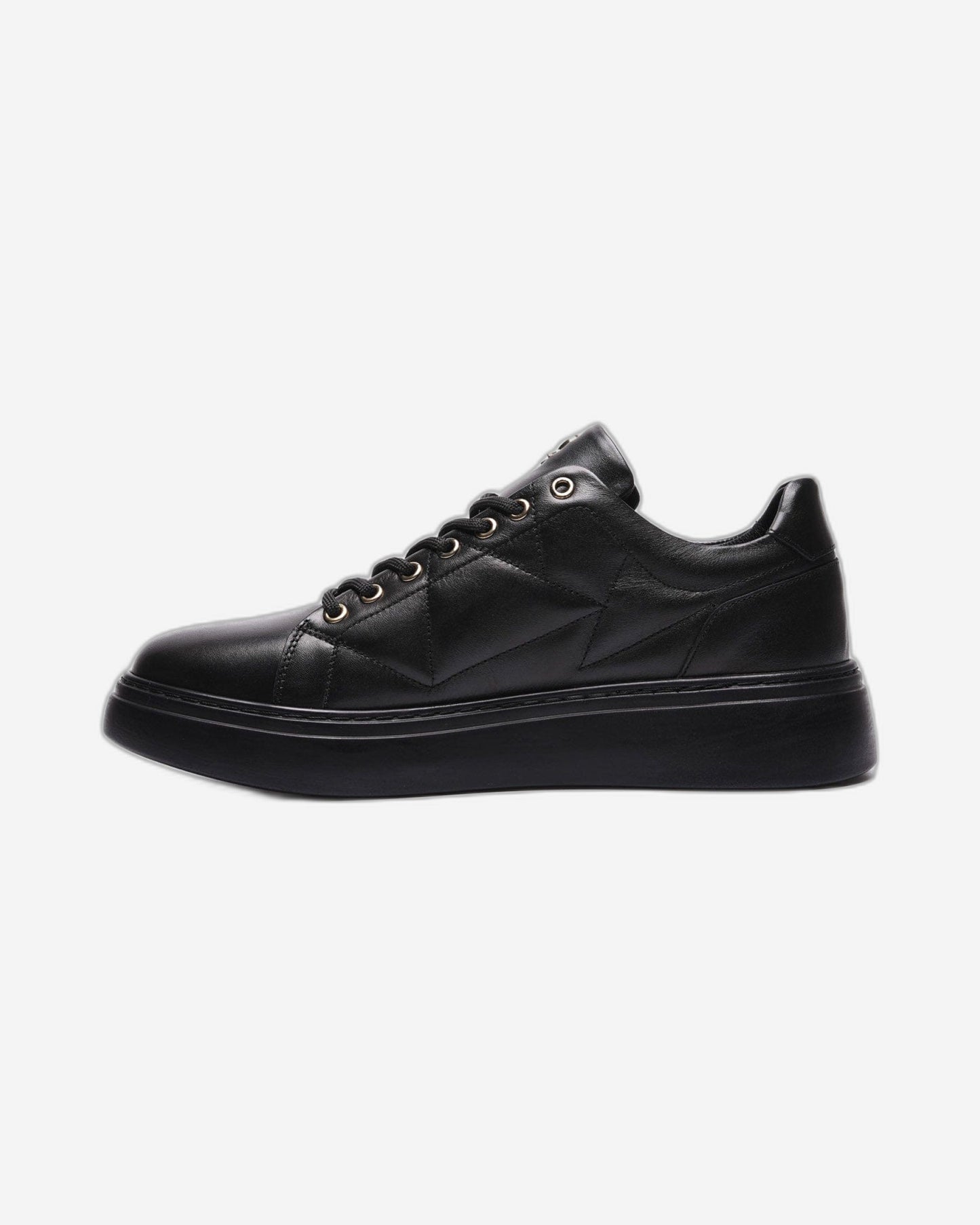 John Richardo Mens Sneakers Black - 17169-1
