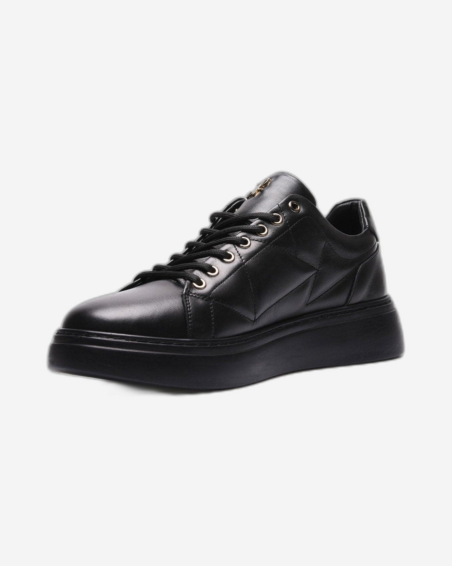 John Richardo Mens Sneakers Black - 17169-1