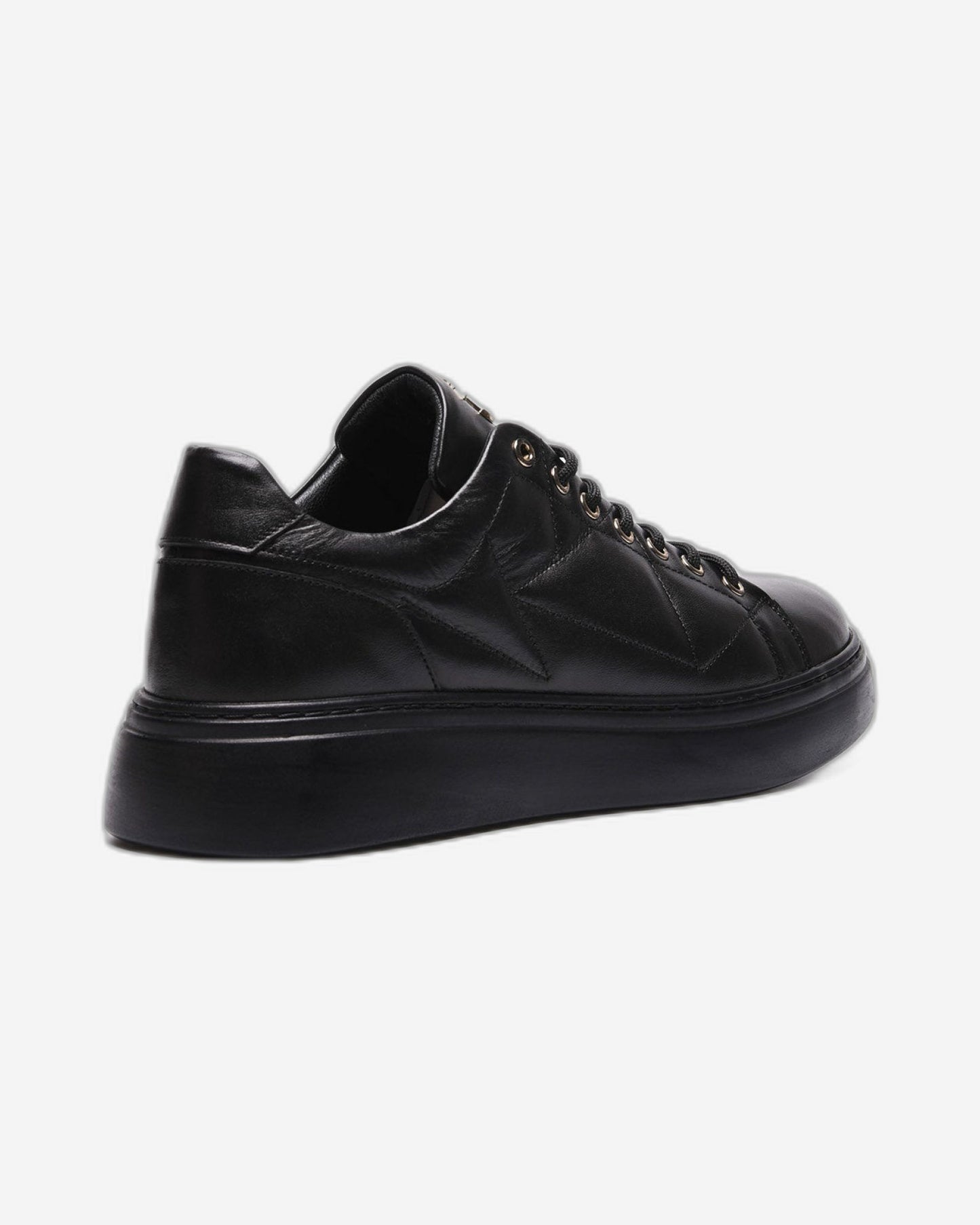 John Richardo Mens Sneakers Black - 17169-1