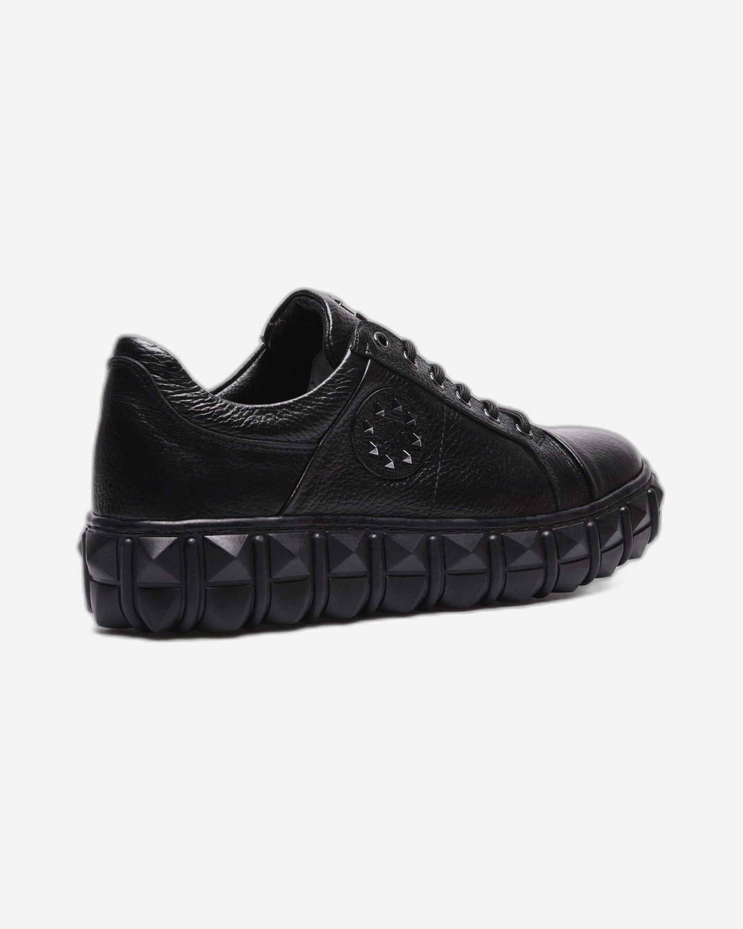 John Richardo Mens Sneakers Black - 17124-1