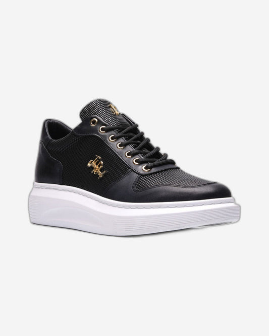 John Richardo Mens Sneakers Black - 17256-1
