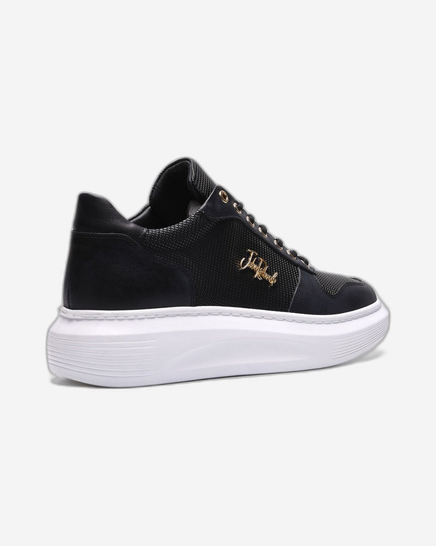 John Richardo Mens Sneakers Black - 17256-1
