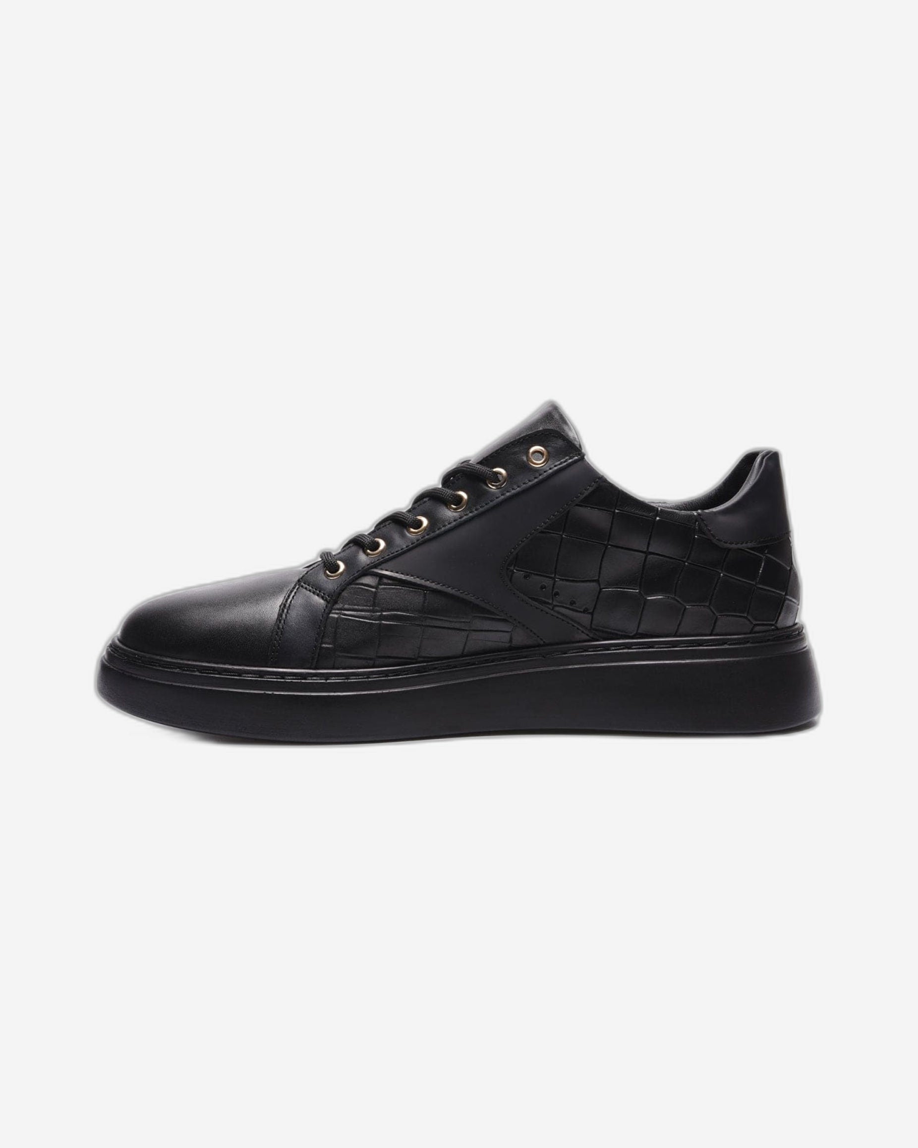 JOHN RICHARDO Mens Sneakers Black - 17188-1