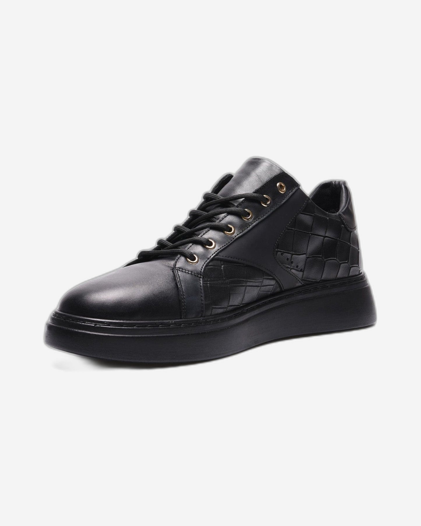 JOHN RICHARDO Mens Sneakers Black - 17188-1