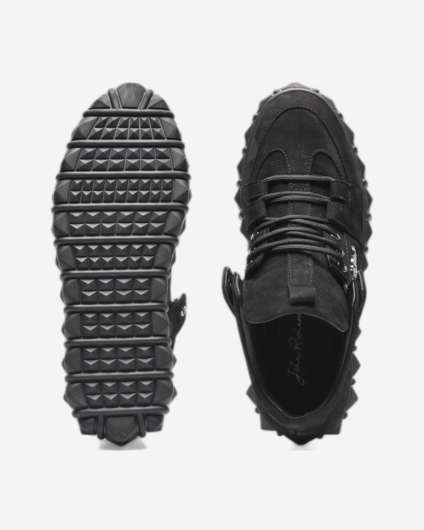 John Richardo Mens Sneakers Black- - 17125-101