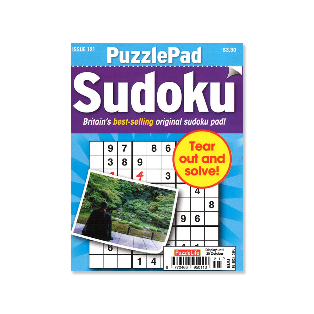 Puzzlelife Pad Sudoku 2025 Issue No.121