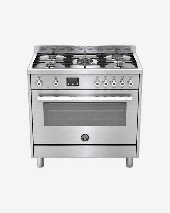 Bertazzoni 90x60cm Gas Cooker with Electric Oven & Dual Fan