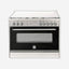 Bertazzoni Full Gas Range Cooker 90x60, Stainless Steel