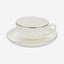 Fissman Cup & Saucer White/Black 2Pc 200ml
