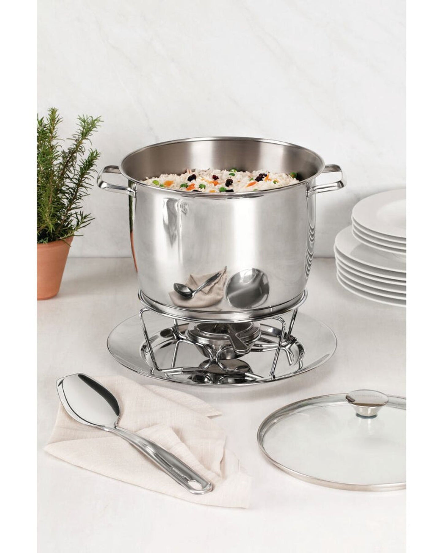 Tramontina Extrata Stainless Steel Rice Serving Spoon