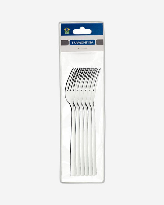 6 pc. Stainless steel dessert fork