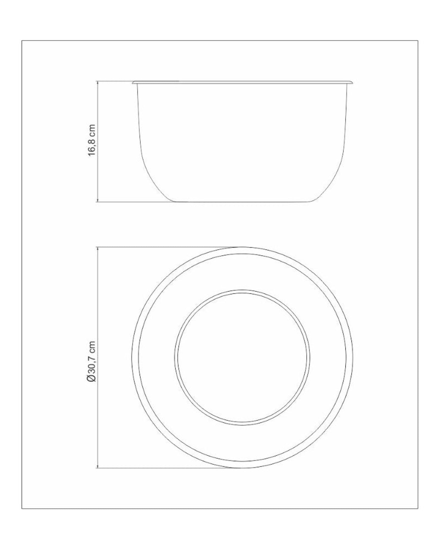 Tramontina 6 pc. Stainless Steel Dessert Knife