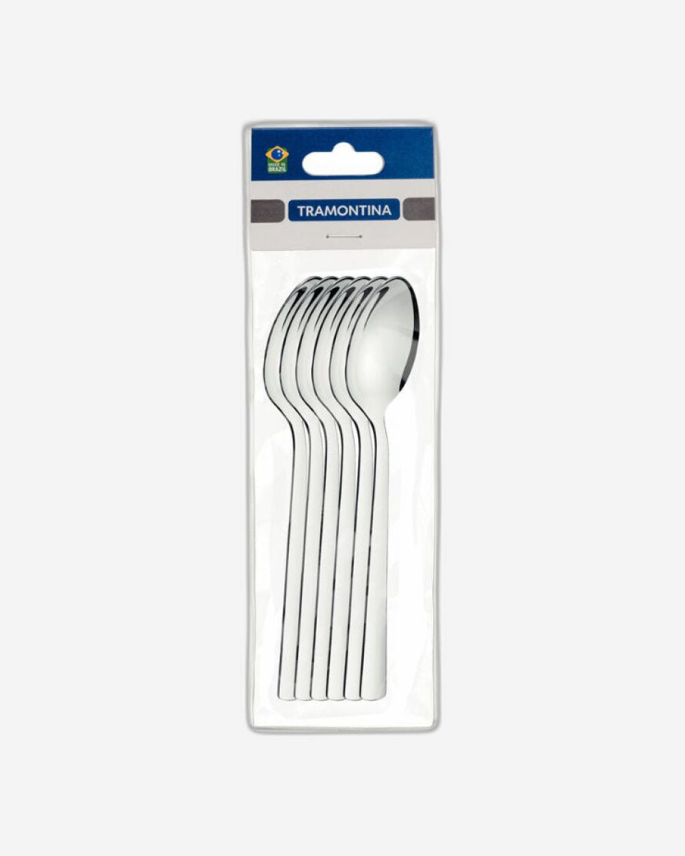 Tramontina 6 Pc. Stainless Steel Tea Spoon