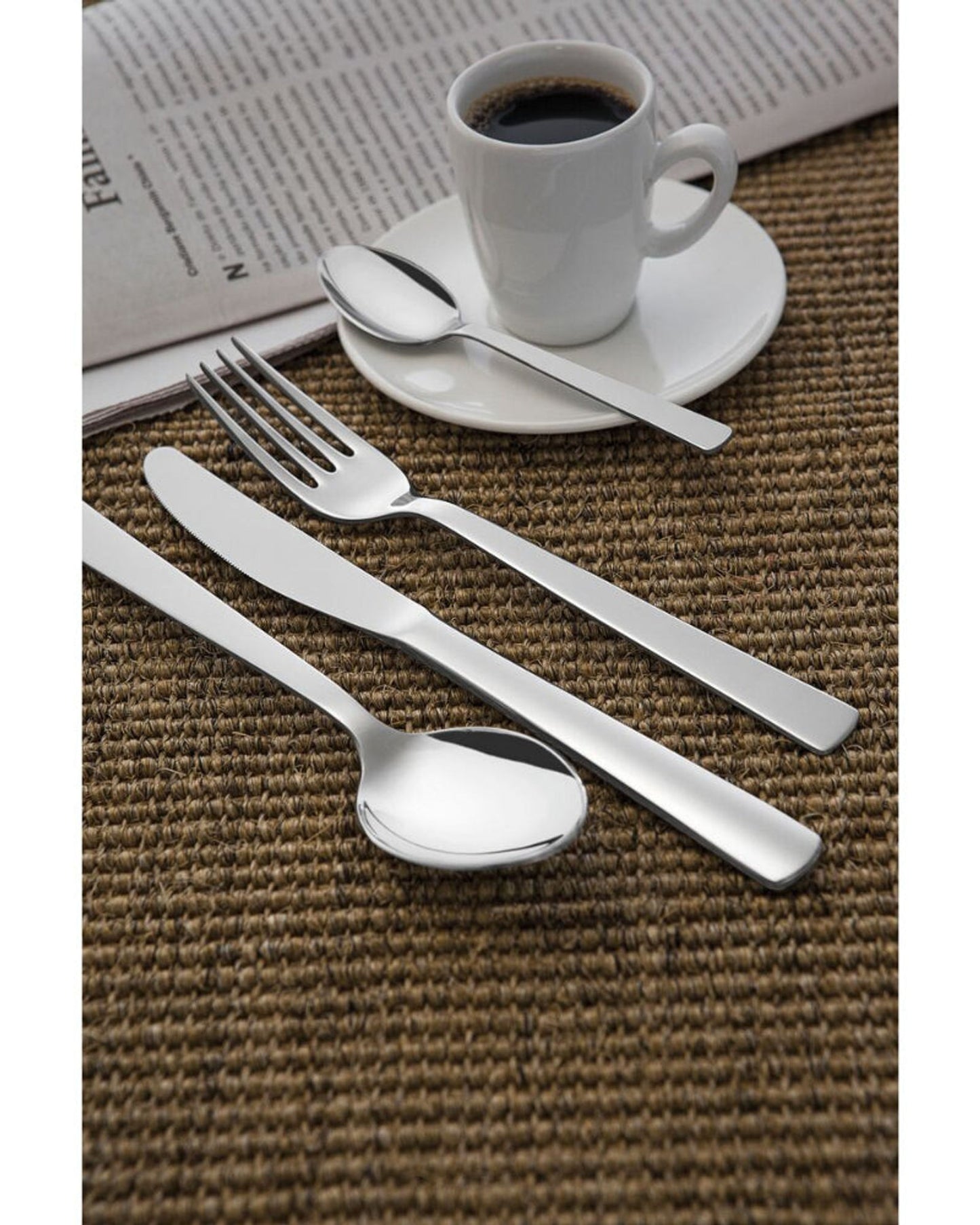 6 pc. Stainless steel tea spoon