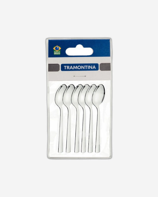 Tramontina 6 Pc. Stainless Steel Coffee Spoon
