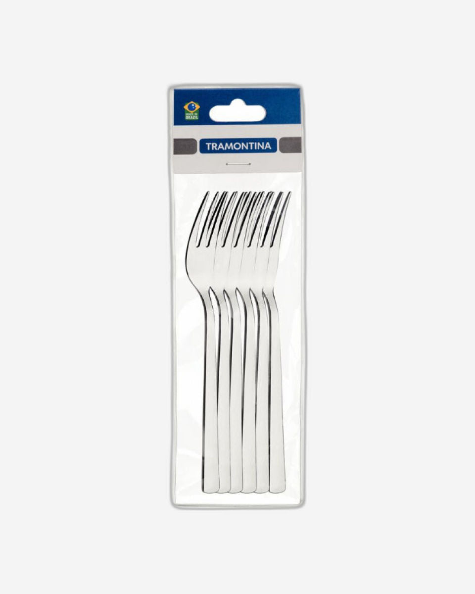 Tramontina 6 Pc. Stainless Steel Cake Fork