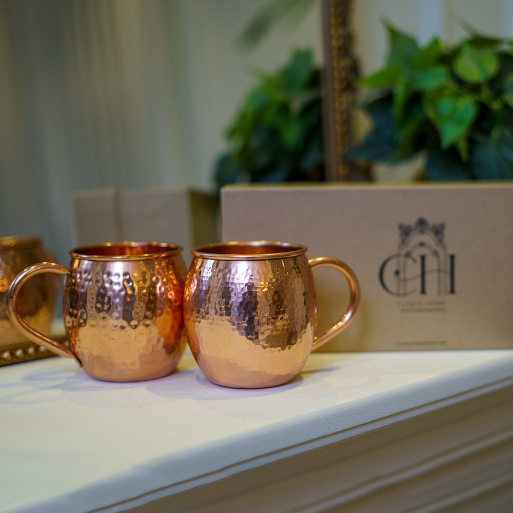 Curate Home - Copper Mule Mug Set