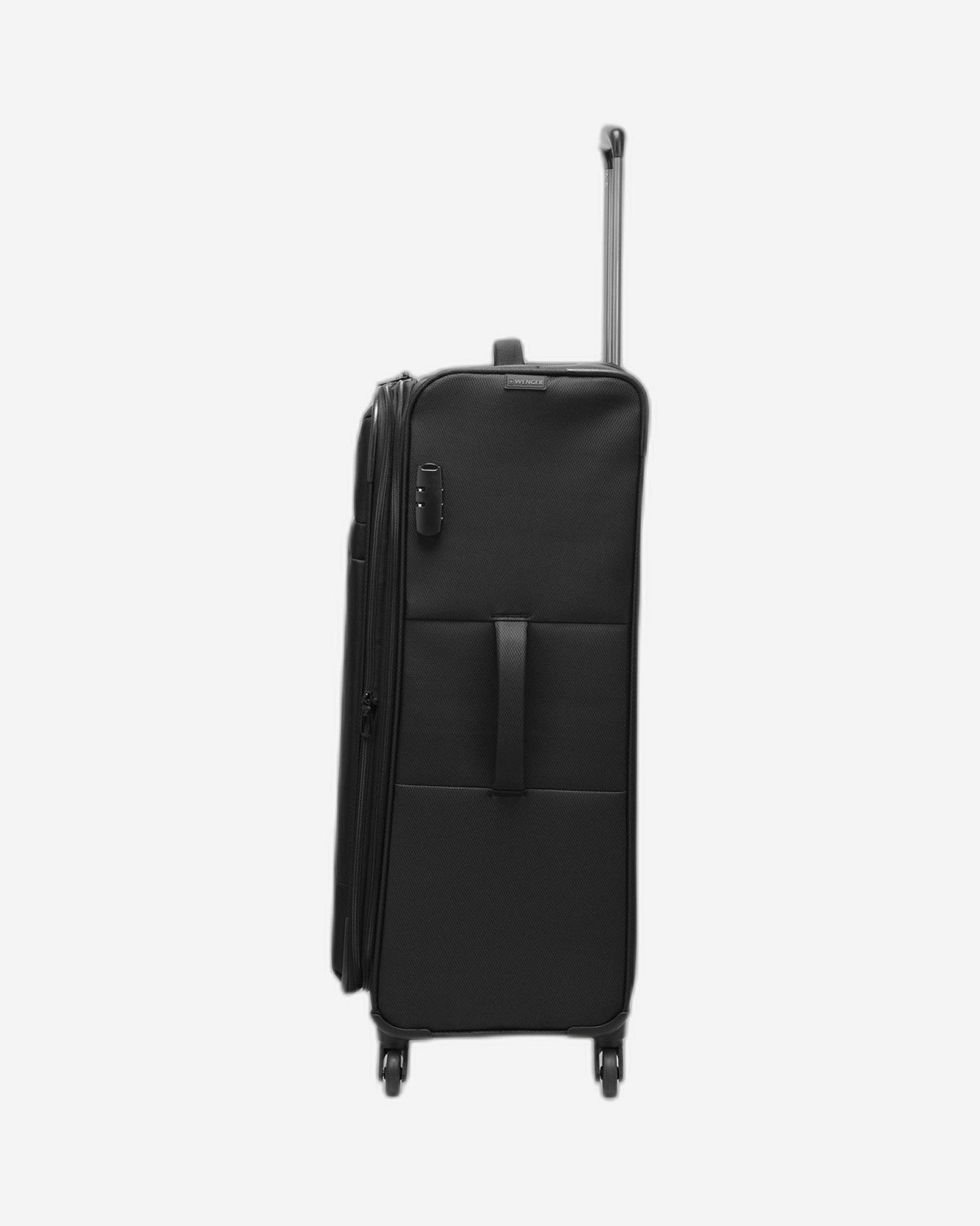 Wenger Eazy 54+68+80cm Softcase Expandable Luggage Trolley Set Of 3 - Black