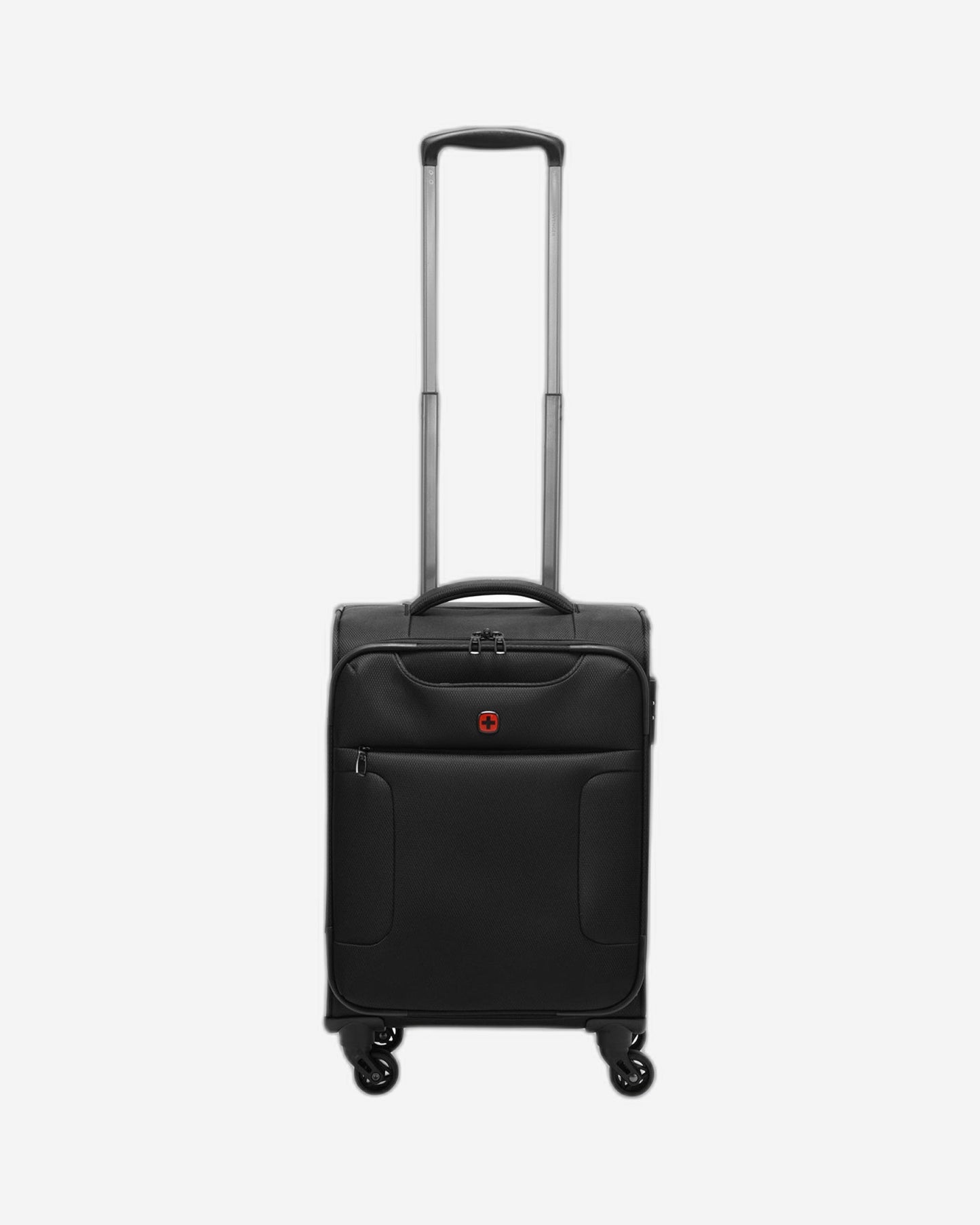 Wenger Eazy 54+68+80cm Softcase Expandable Luggage Trolley Set Of 3 - Black