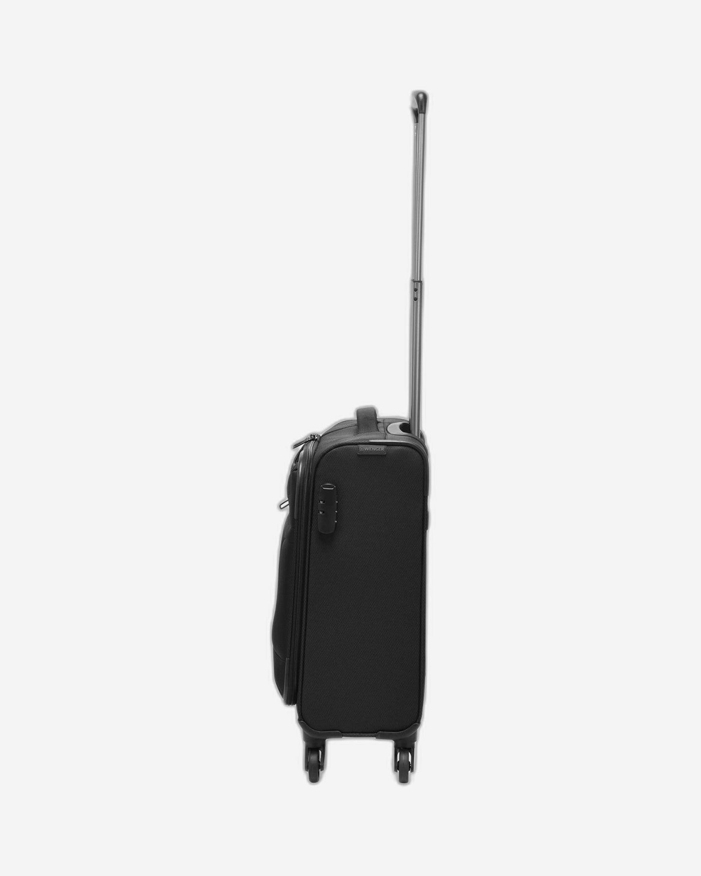 Wenger Eazy 54+68+80cm Softcase Expandable Luggage Trolley Set Of 3 - Black