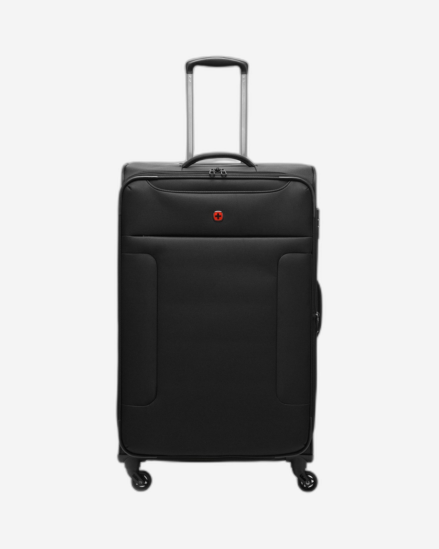 Wenger Eazy 54+68+80cm Softcase Expandable Luggage Trolley Set Of 3 - Black