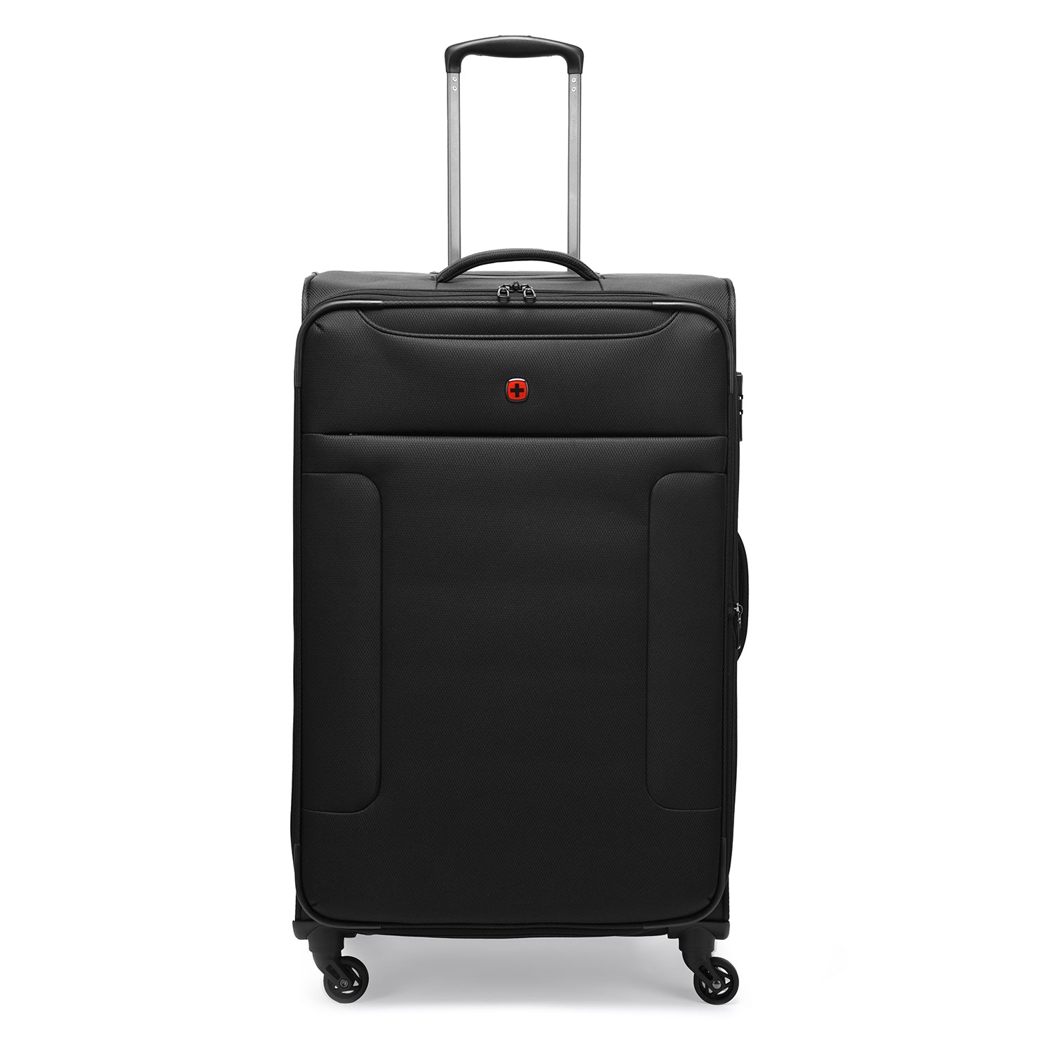 Wenger Eazy 54+68+80cm Softcase Expandable Luggage Trolley Set Of 3 - Black