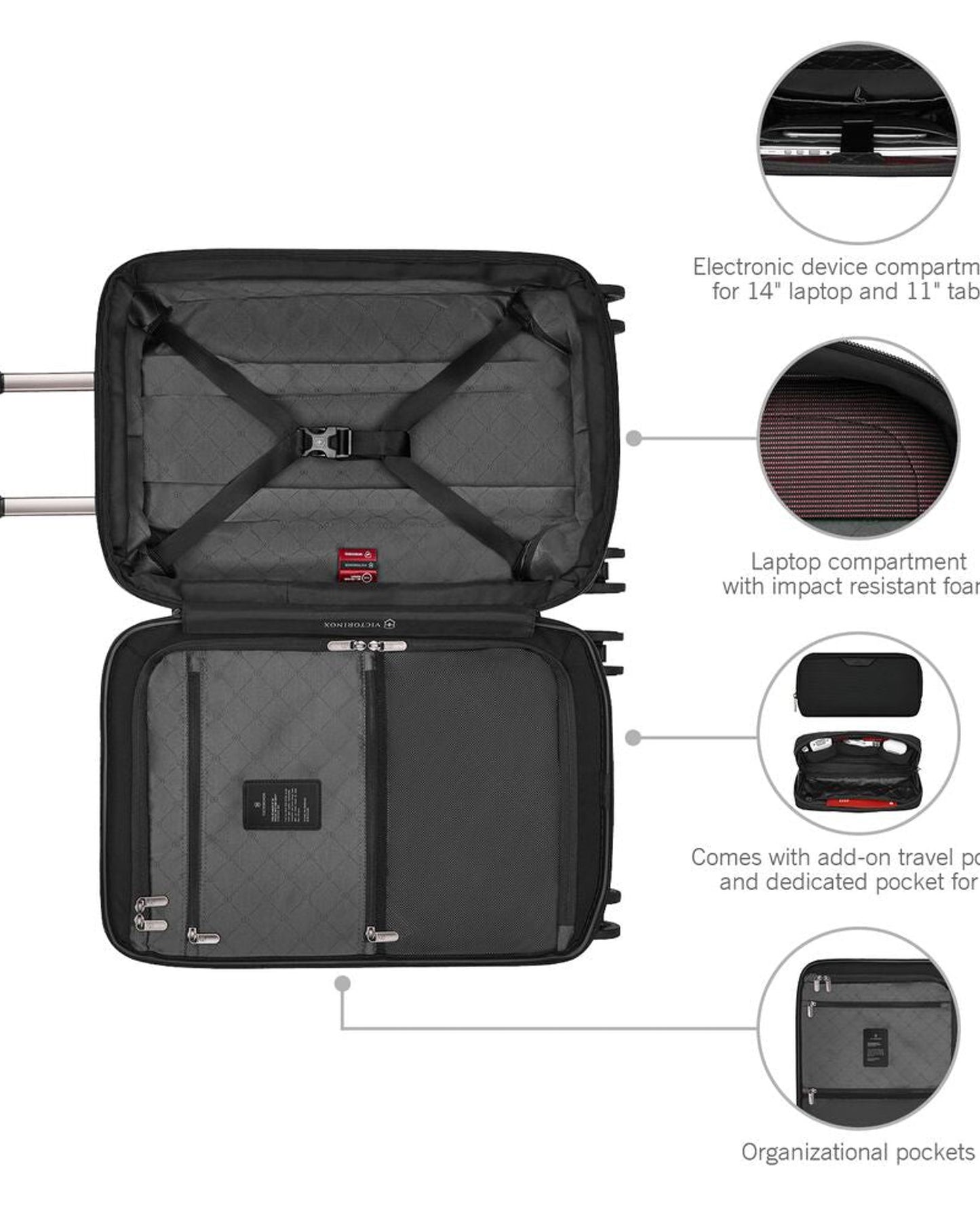 Victorinox Mythic Freqeuent Flyer Carry On Black