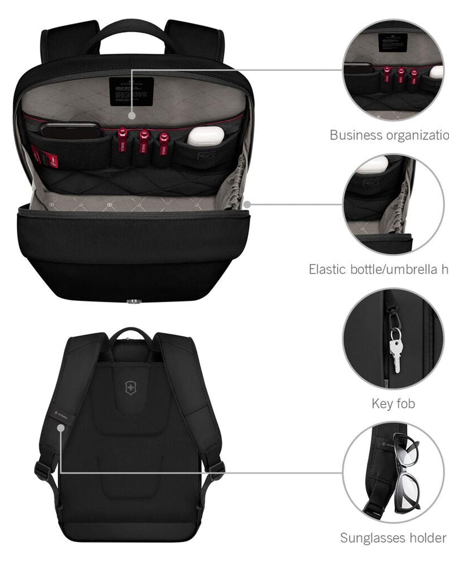 Victorinox Altmont Modern City Daypack Black