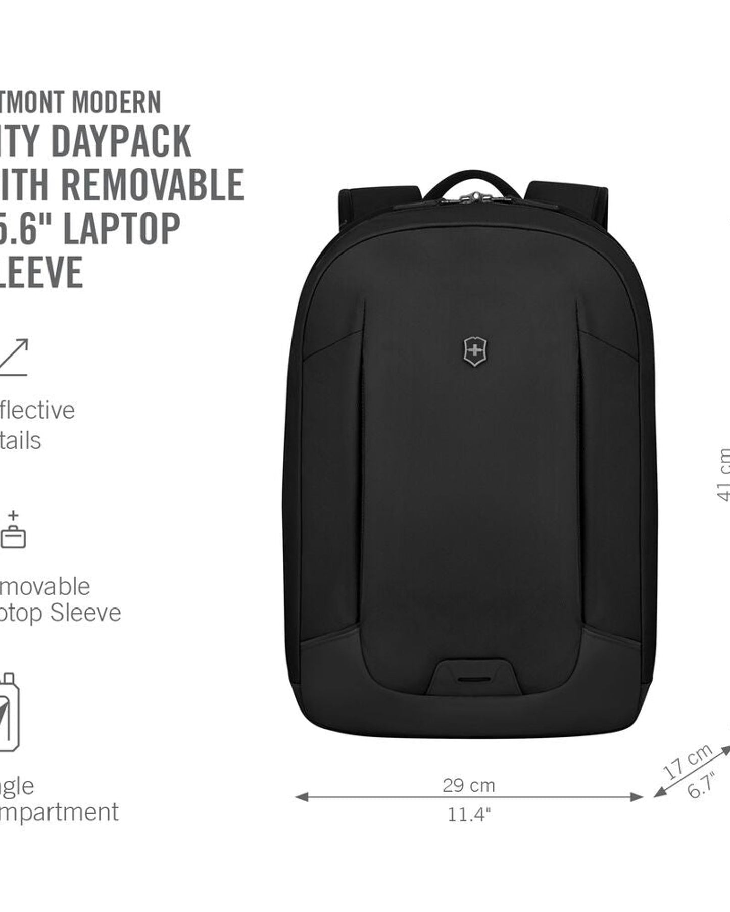 Victorinox Altmont Modern City Daypack Black