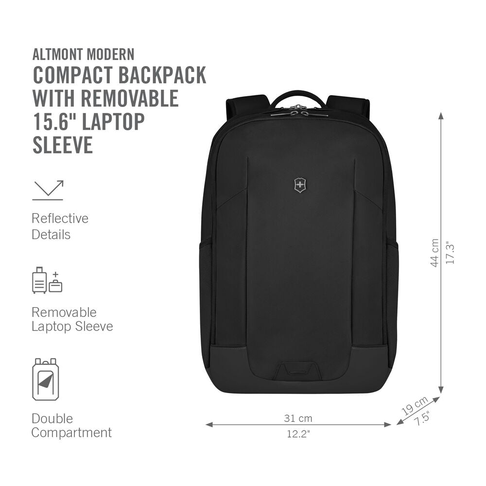 Victorinox Altmont Modern Compact Backpack Black