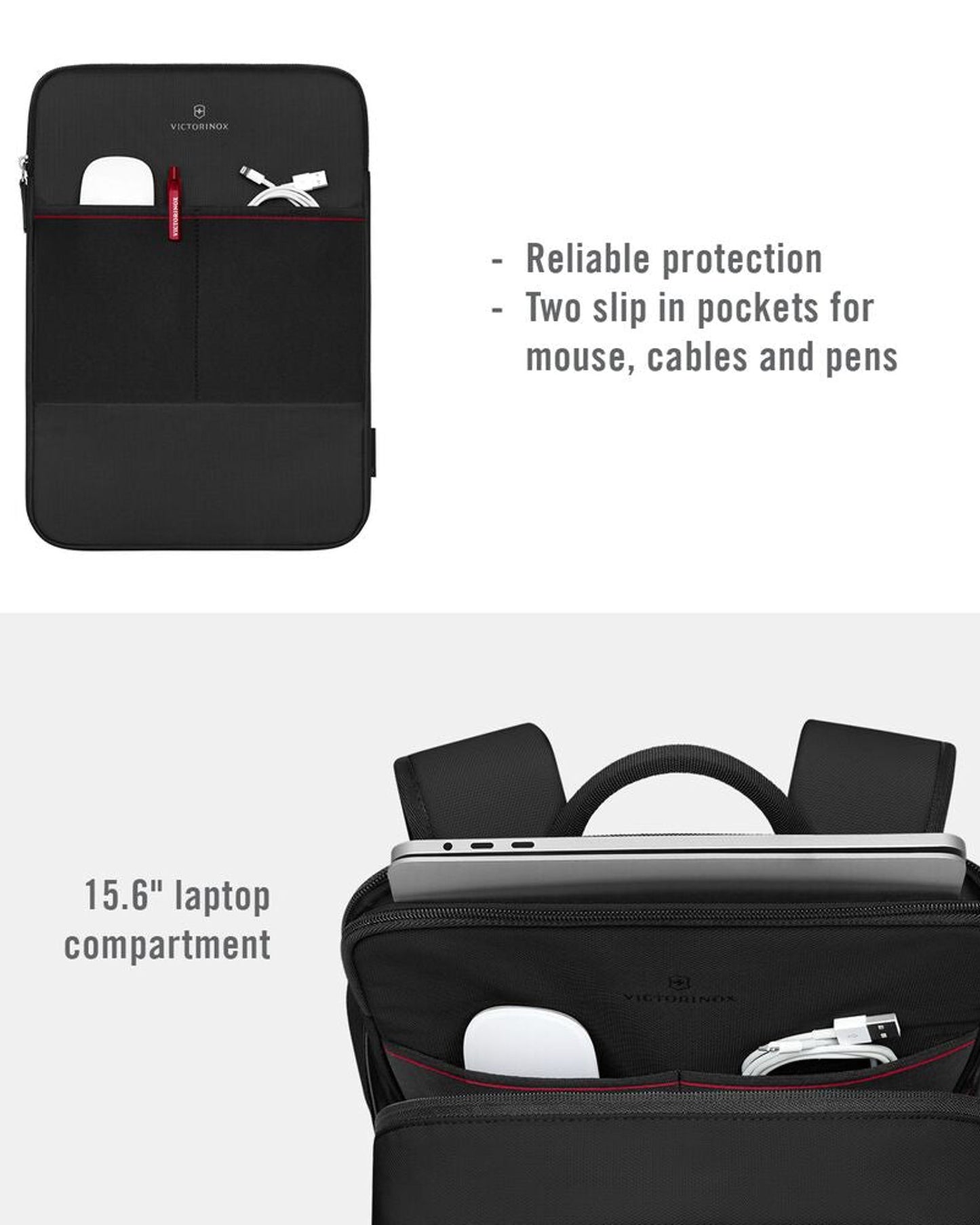 Victorinox Altmont Modern Compact Backpack Black