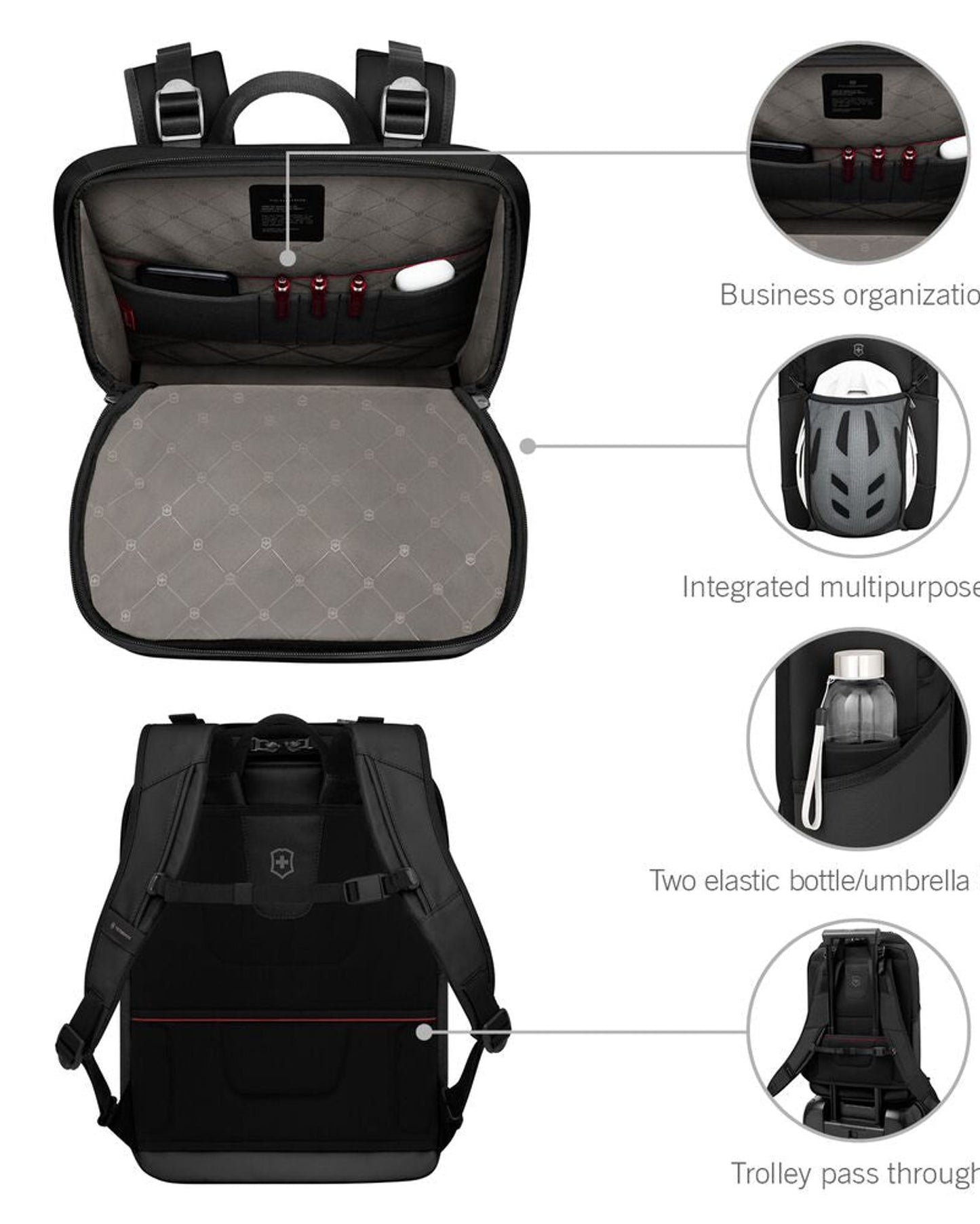 Victorinox Altmont Modern Commuter Backpack Black