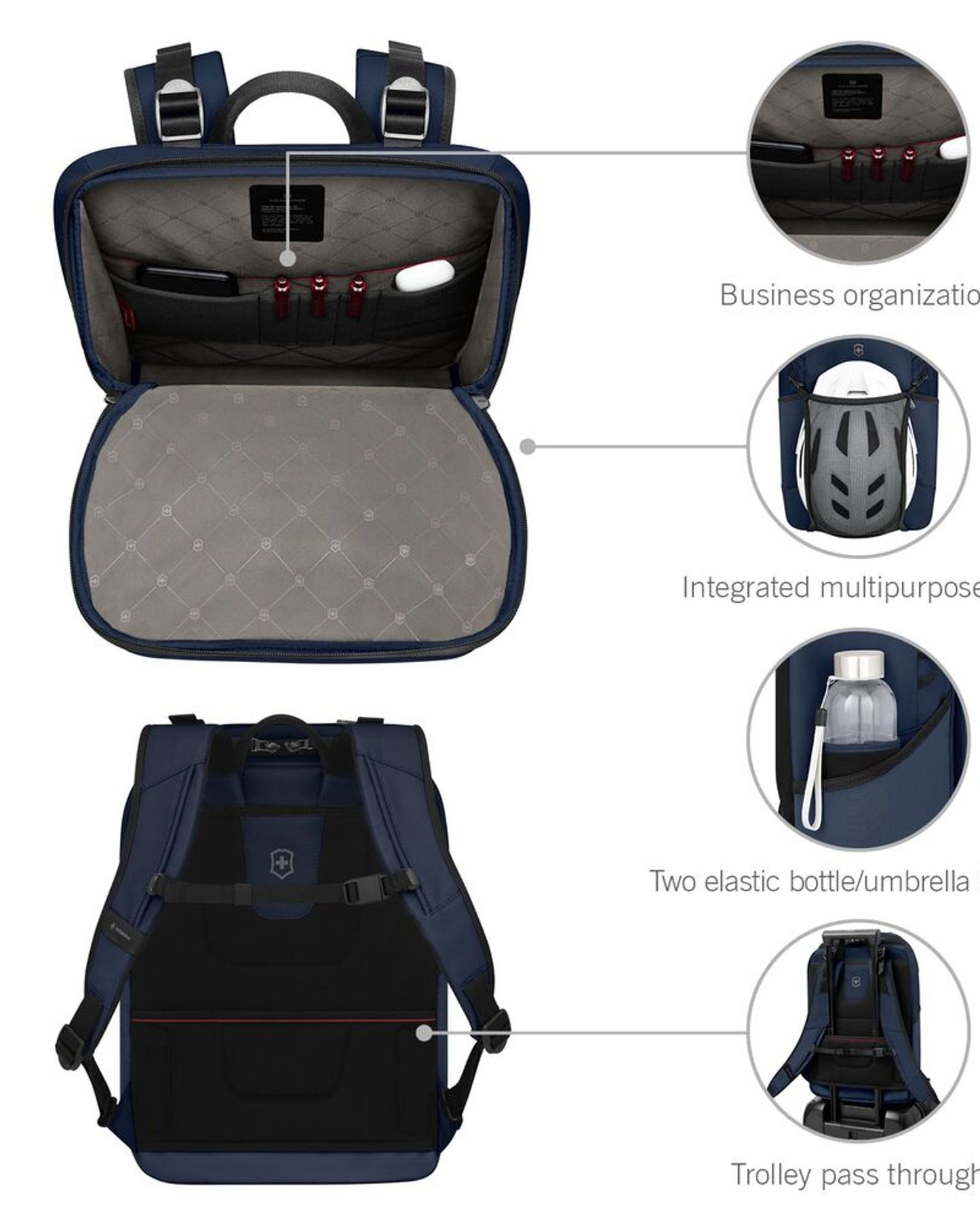 Victorinox Altmont Modern Commuter Backpack Black