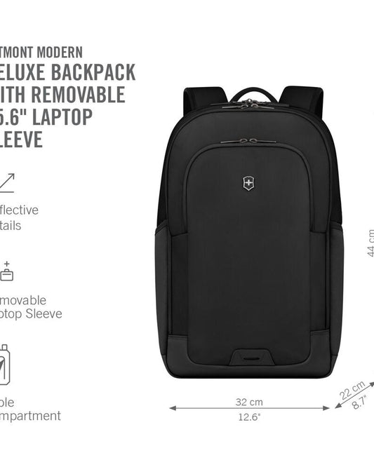 Victorinox Altmont Modern Deluxe Backpack  Black